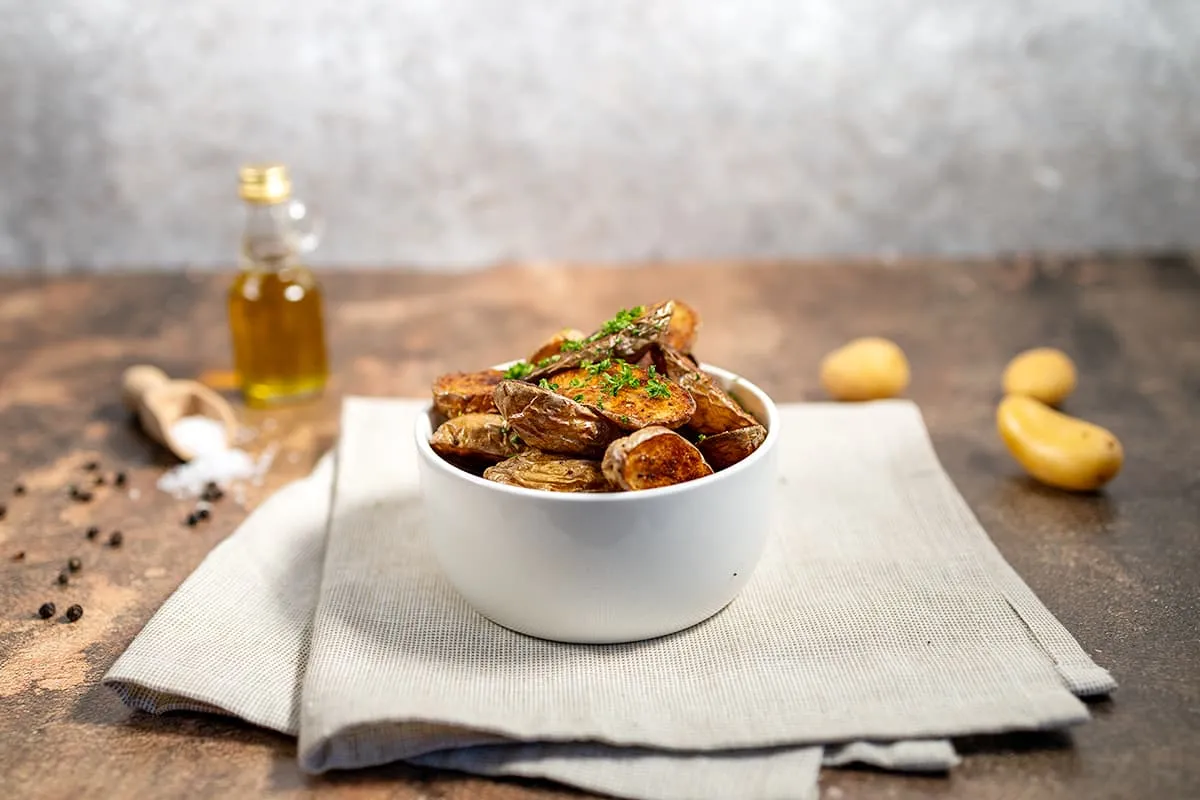 Aardappelen uit de airfryer