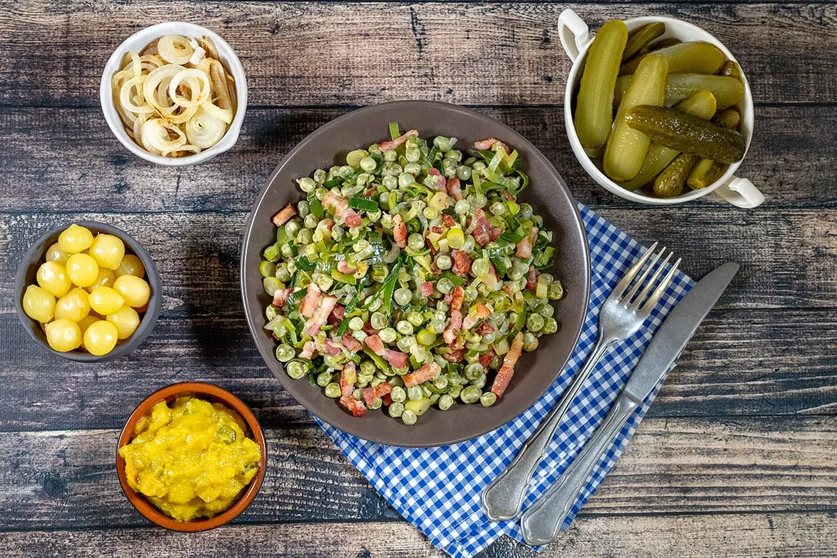 Captain's dinner met kapucijners (naar oud Nederlands recept)