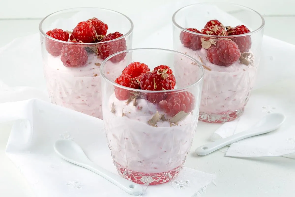 Frambozenmousse