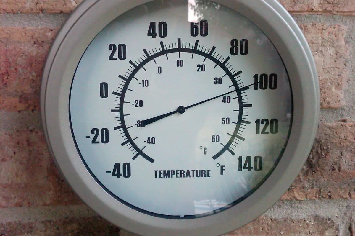 Hoeveel Fahrenheit is 1 Celsius?