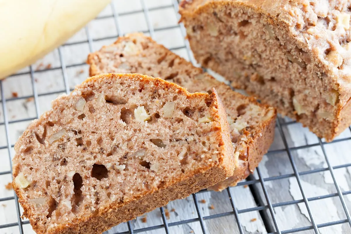 Bananenbrood zonder suiker