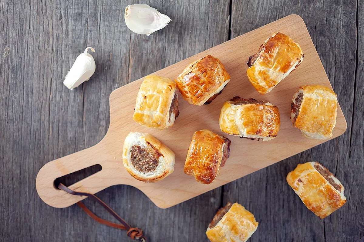 Mini saucijzenbroodjes
