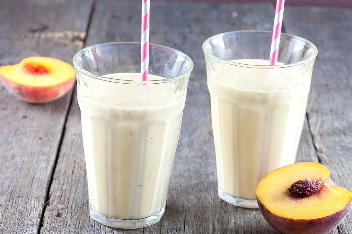 Perzikmilkshake