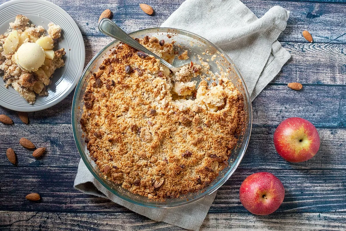 Apple crumble