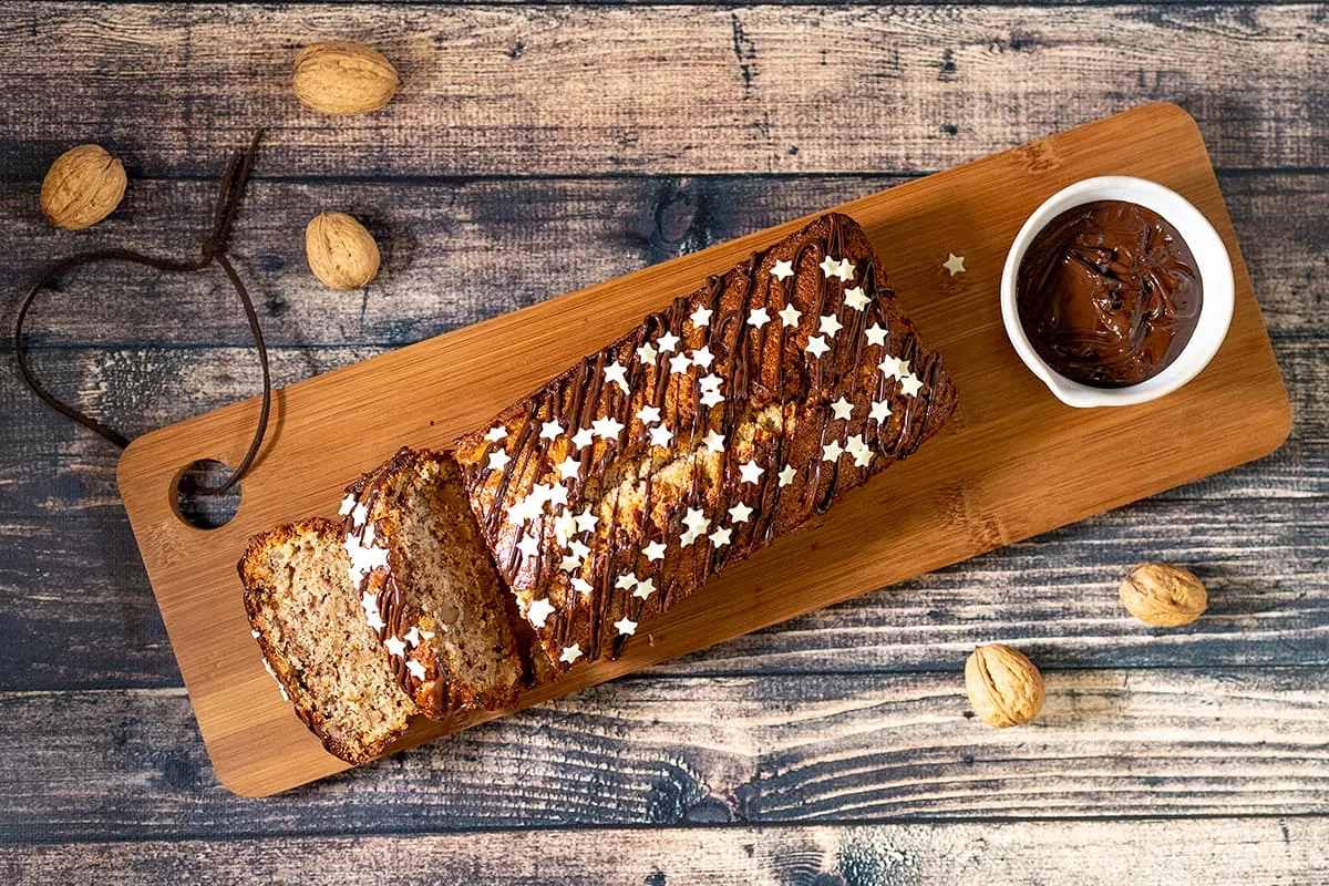 Walnotencake met walnotenlikeur