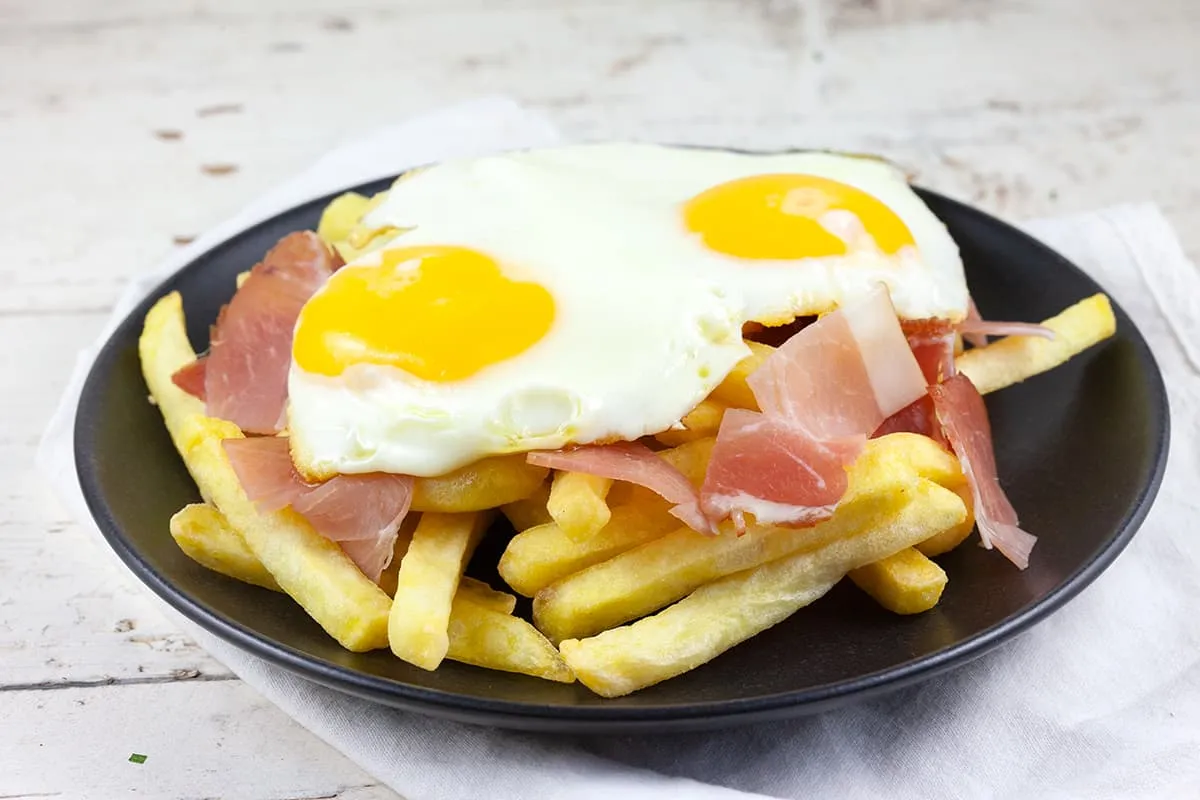 Huevos rotos - Spaanse gebroken eieren