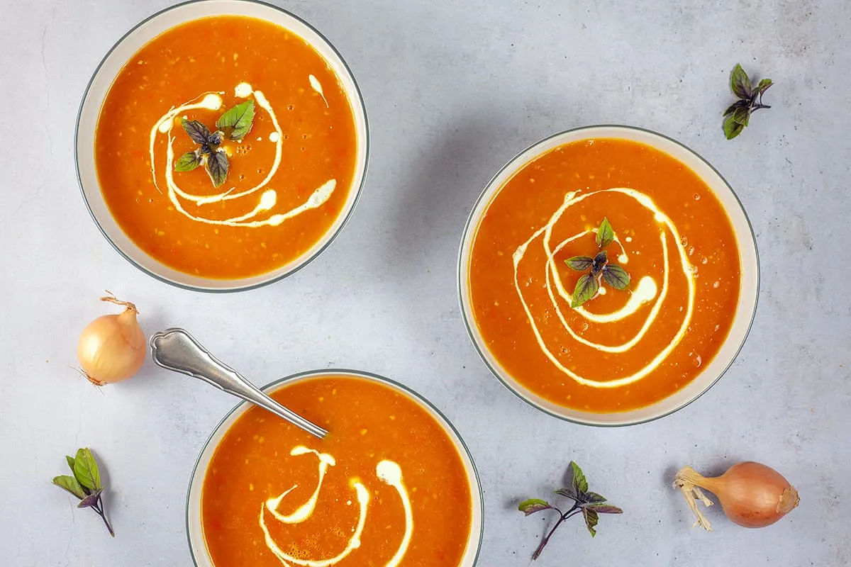 Paprika tomatensoep