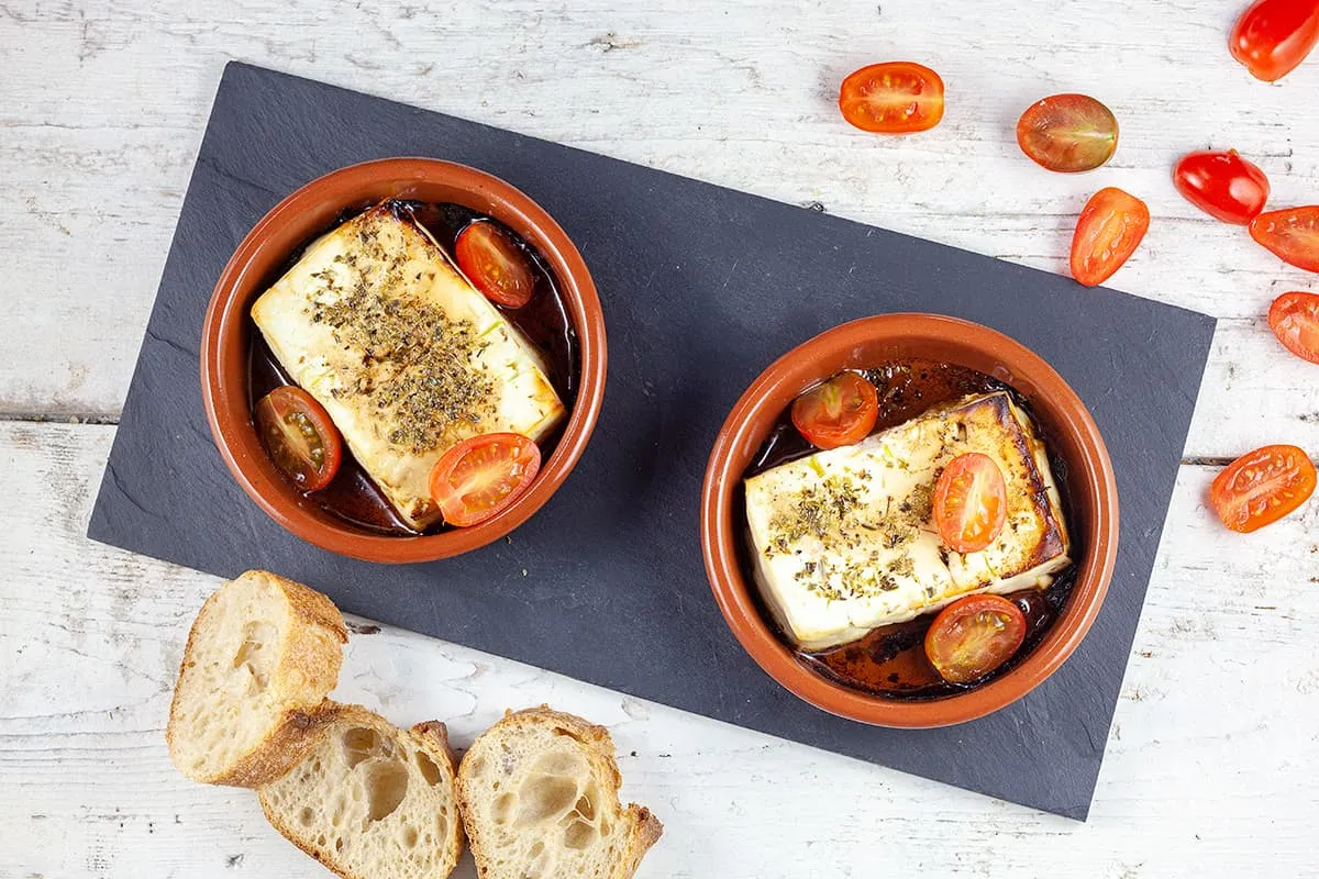 Gebakken feta uit de oven (makkelijk maar zó lekker)