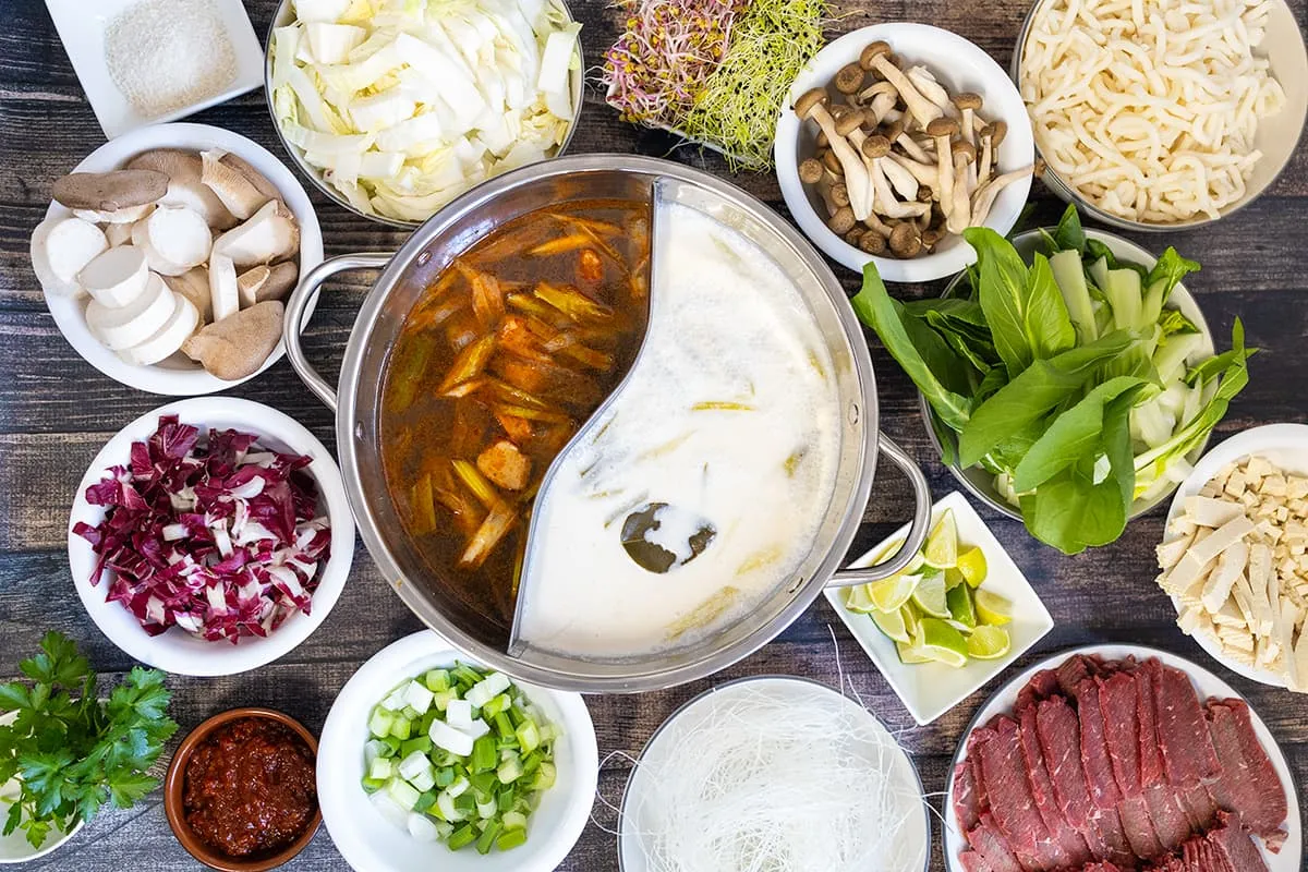 Chinese hotpot maken