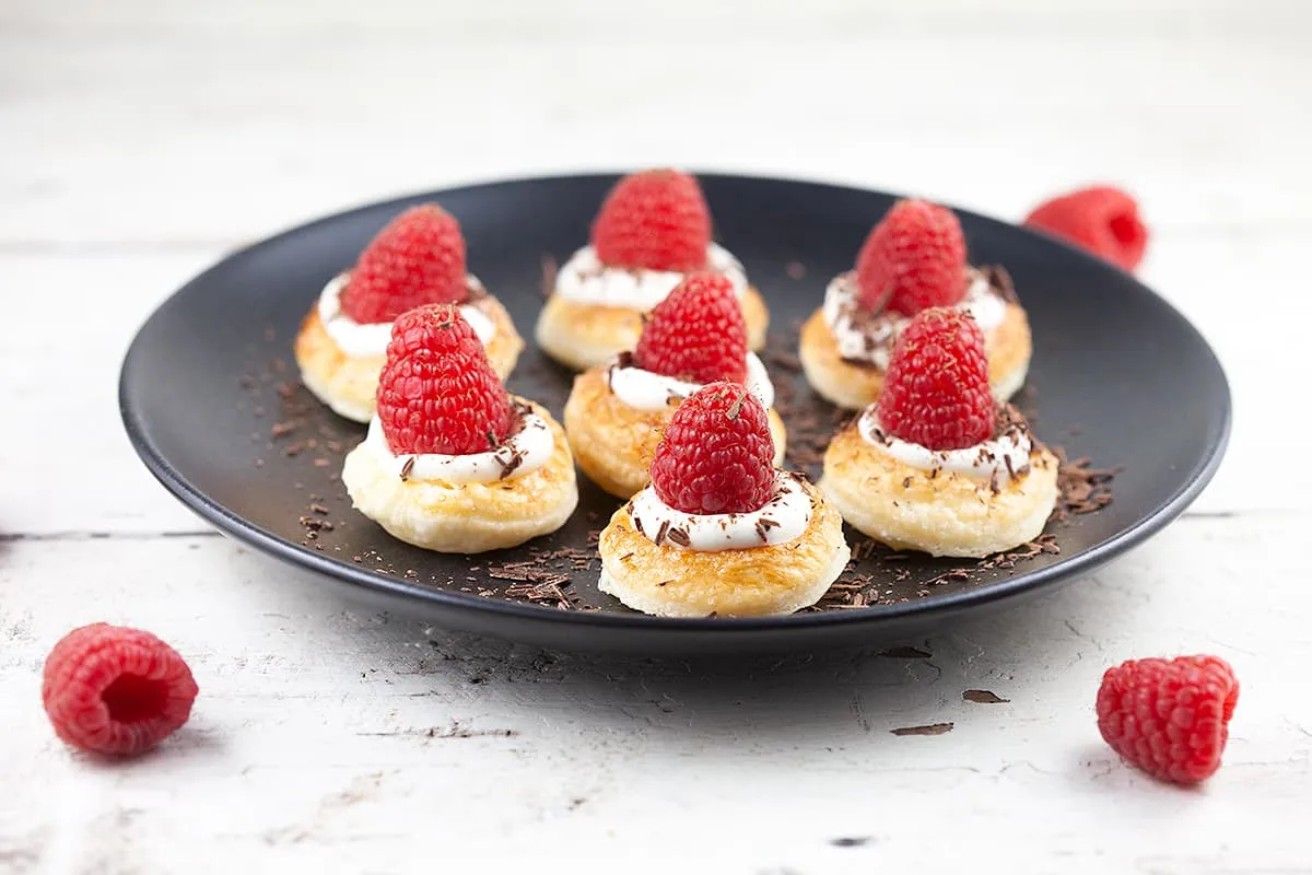 Cheesecake framboos hapjes
