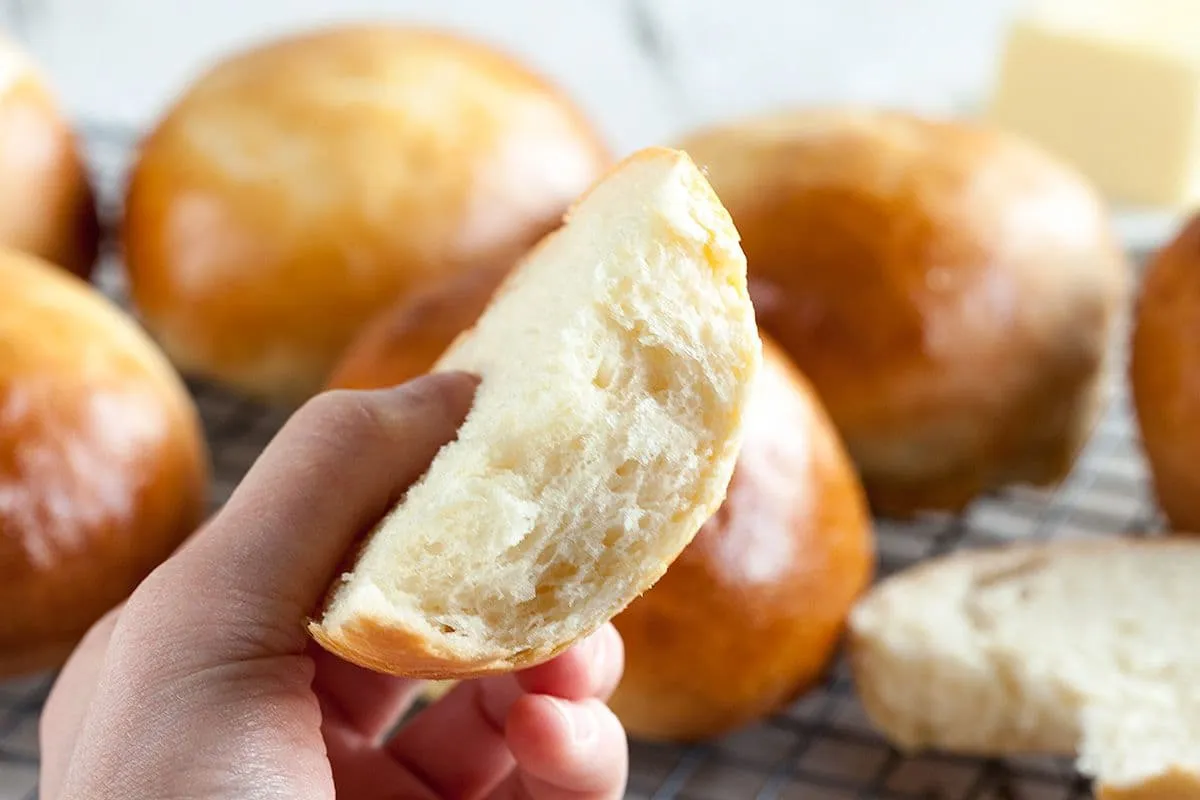 Zelfgemaakte brioche
