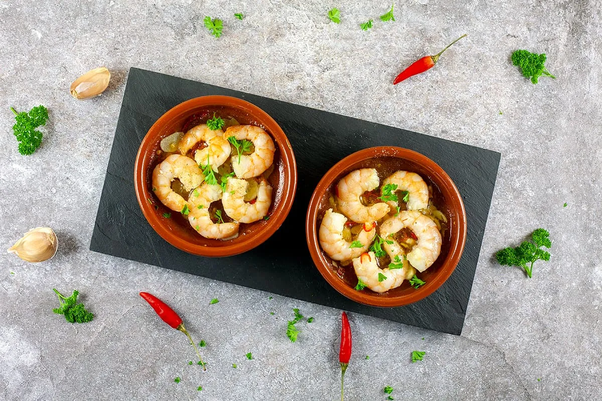 Gambas al ajillo