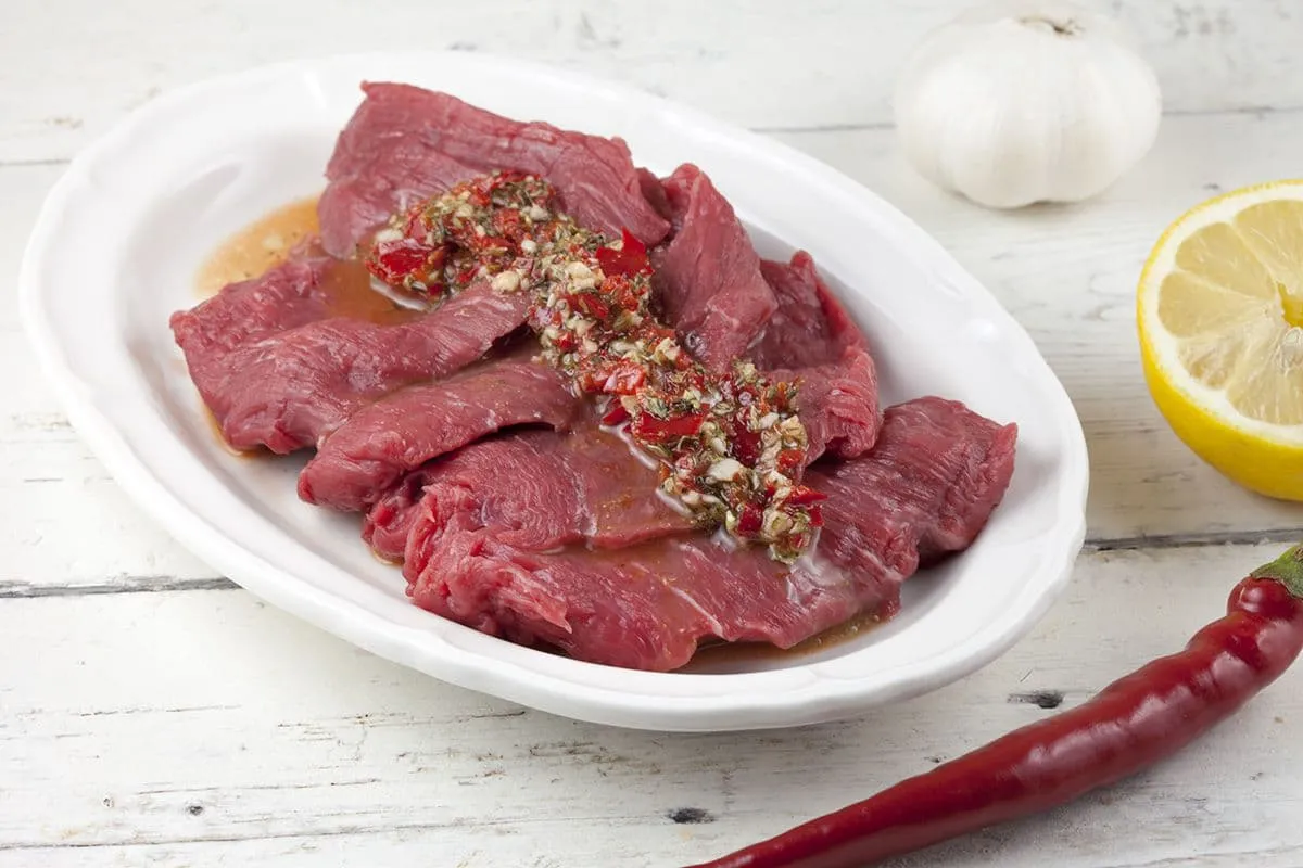Piri piri marinade voor biefstuk