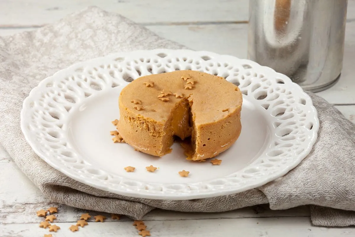 Mini lopende dulce de leche taartjes
