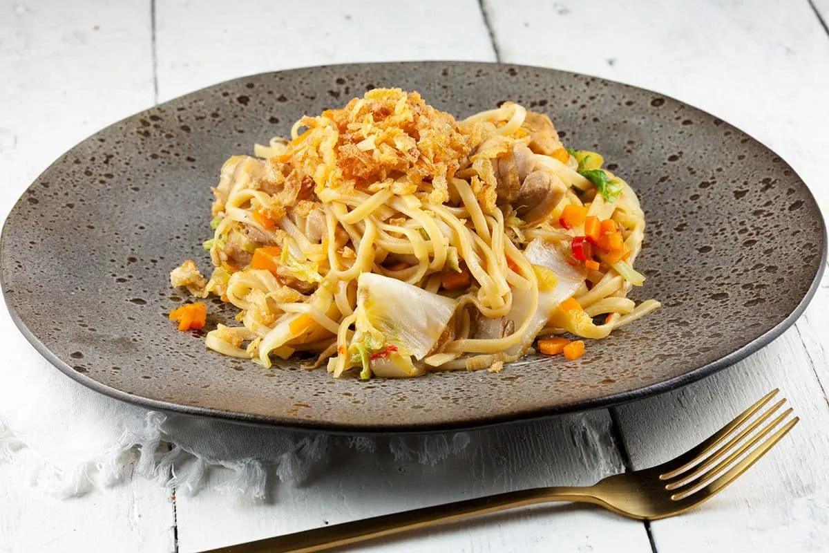 Indonesische bami goreng