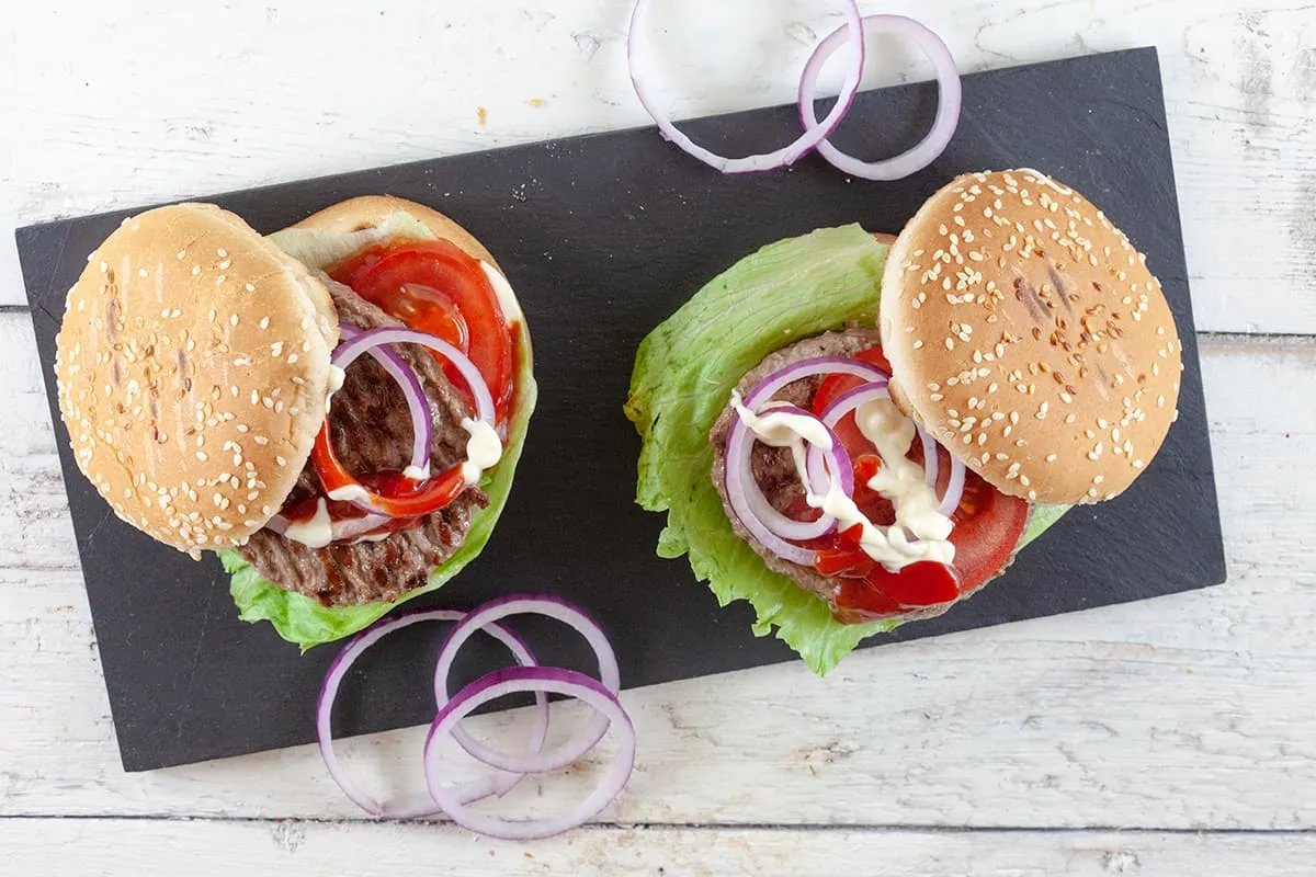 Hamburger - simpel recept