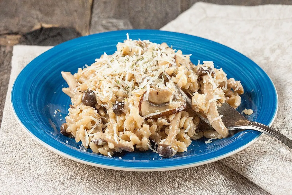 Champignonrisotto (makkelijk recept)
