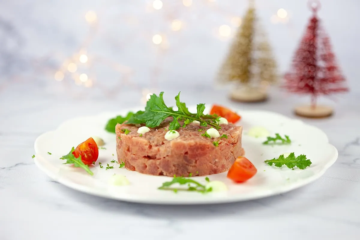 Tonijntartaar met wasabi