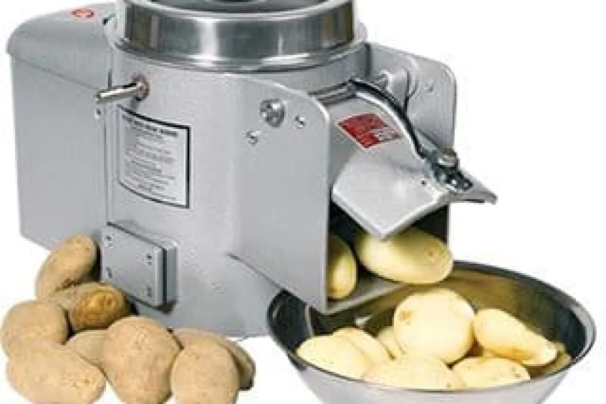 Wat is een aardappelschilmachine?