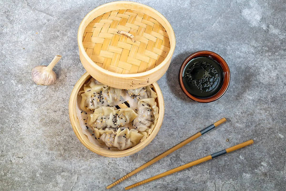 Dumplings met gehakt
