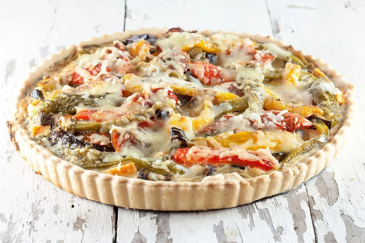 Vegetarische quiche