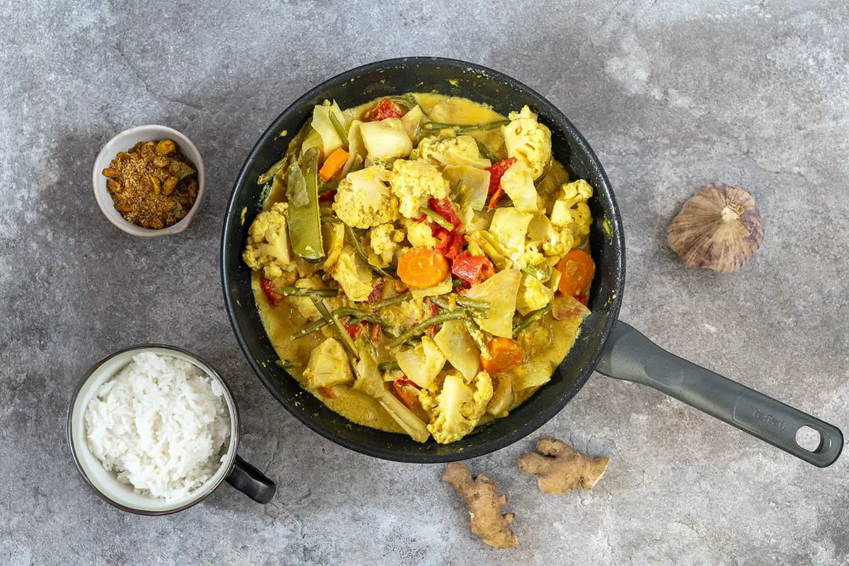 Sajoer lodeh - Indonesische groente stoofpot