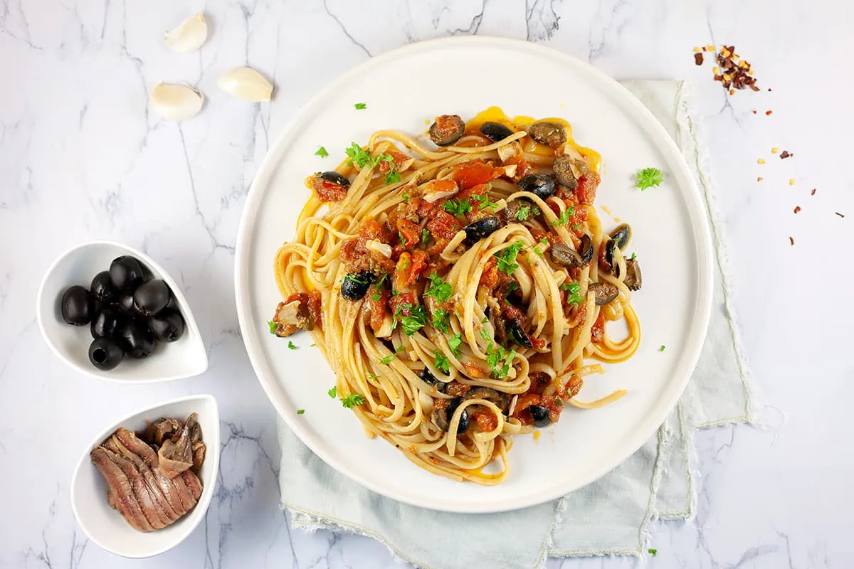 Pasta puttanesca