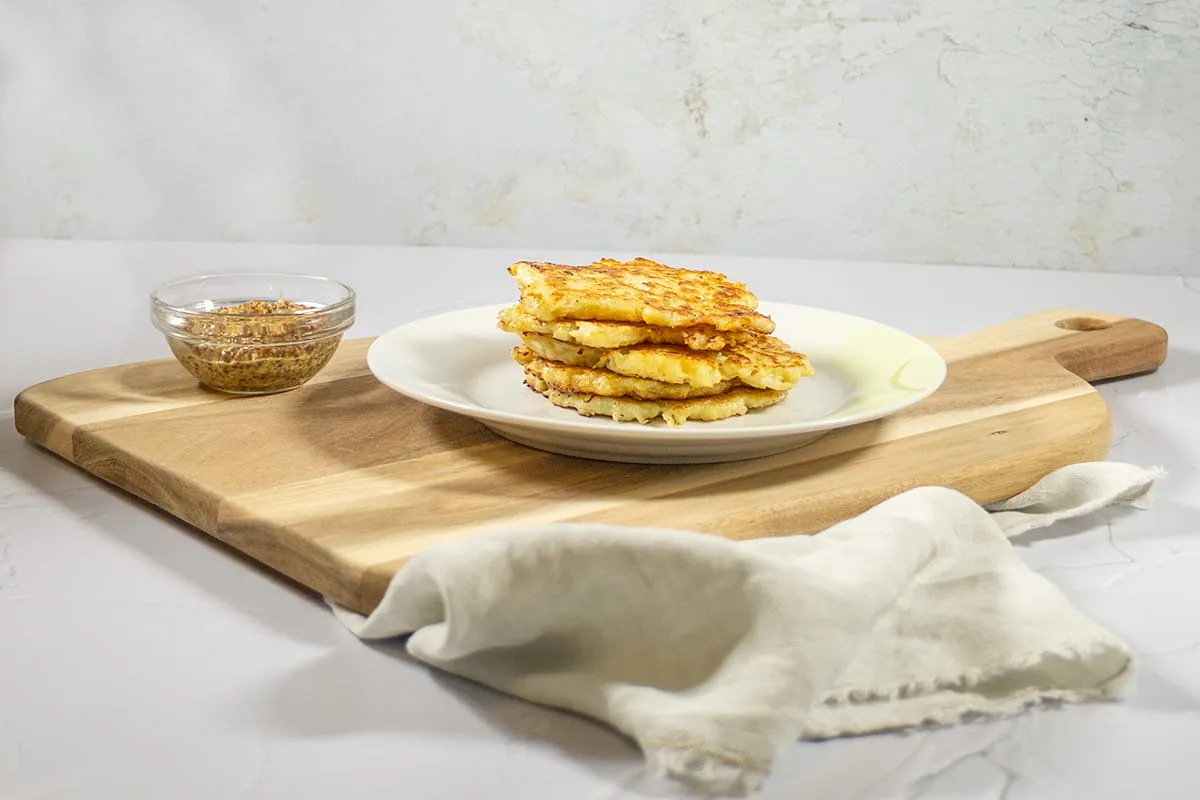 Koolrabi hash browns
