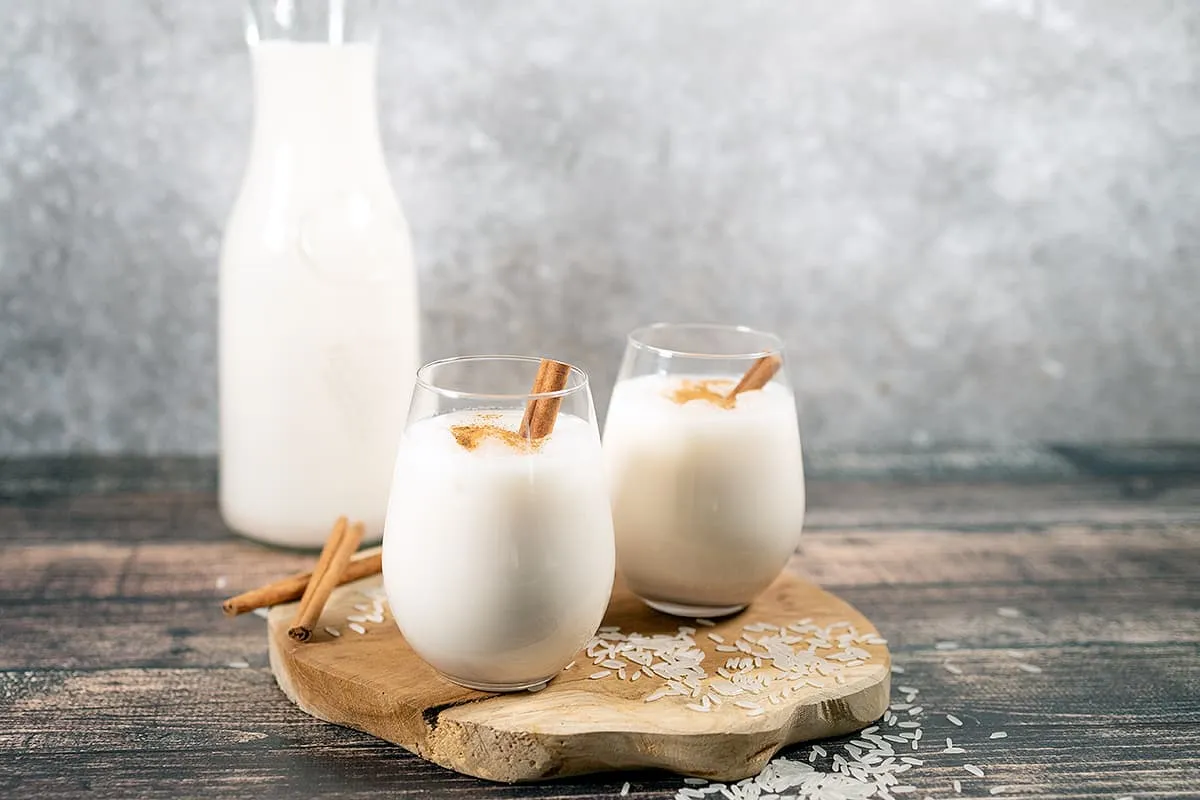 Horchata de arroz - Mexicaanse rijstmelk met kaneel