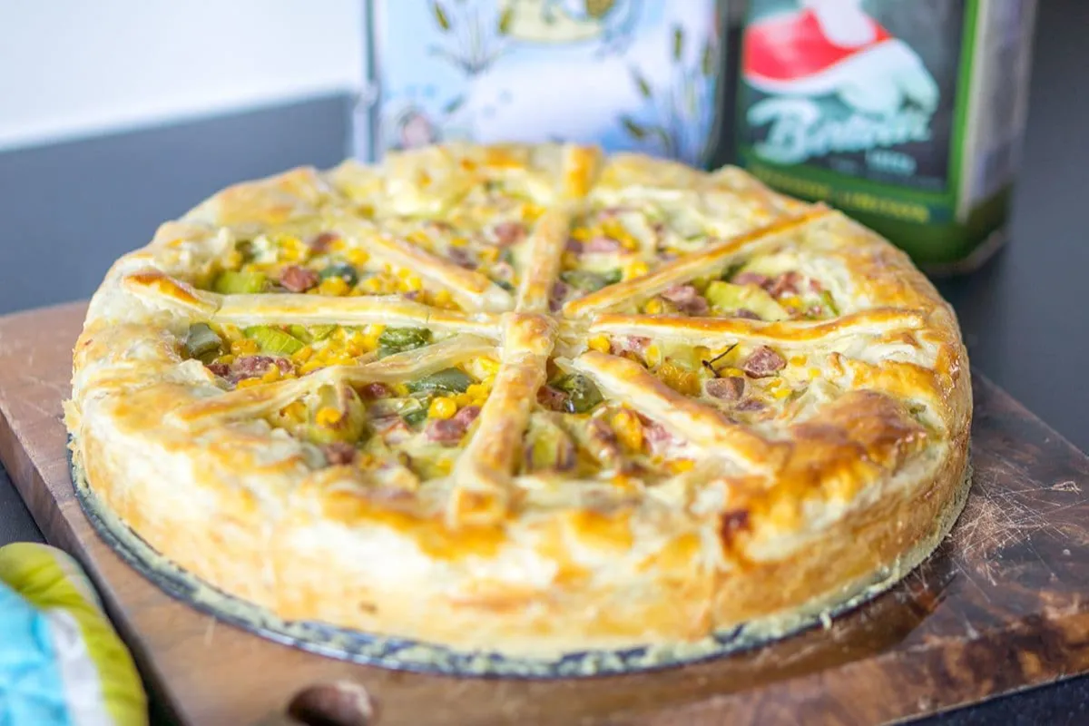 Simpele vegetarische quiche - makkelijk doordeweeks recept