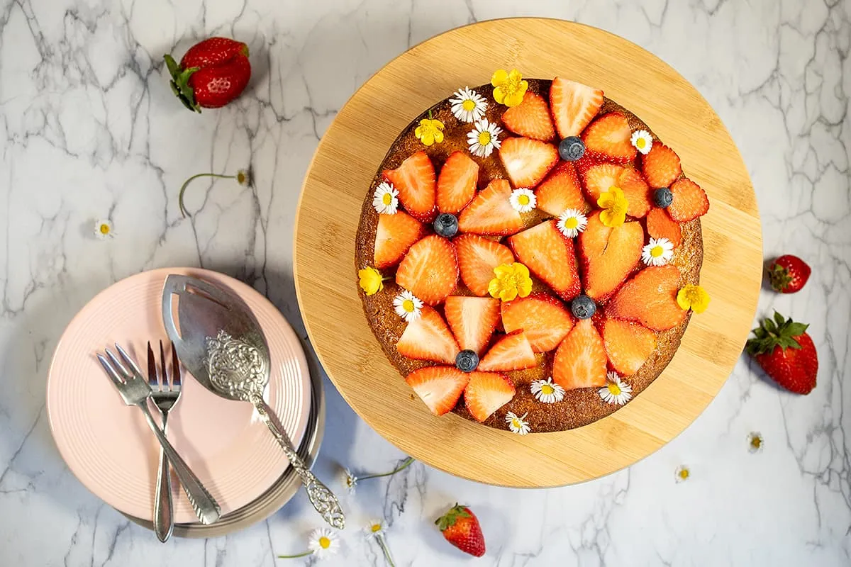 Aardbeiencake - heerlijk zomers