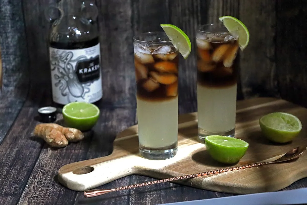 Dark 'n stormy - storm in een glas