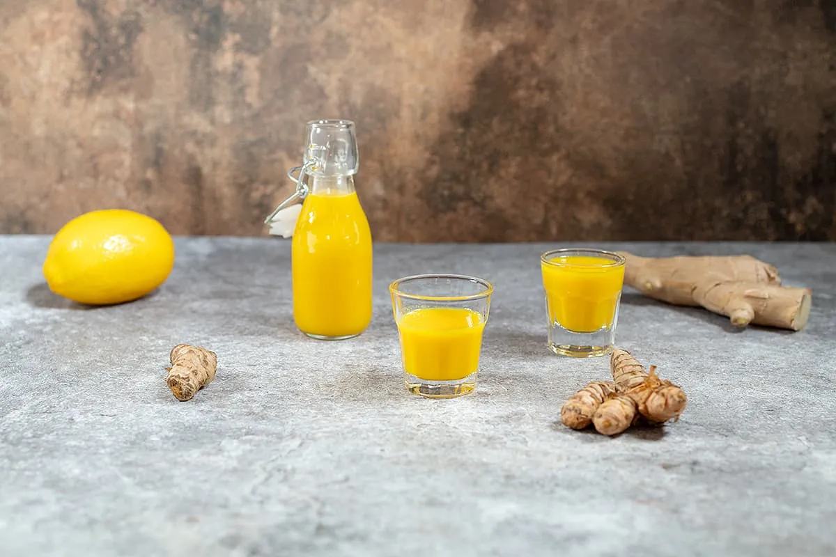 Zelf gember shots maken zonder sapcentrifuge