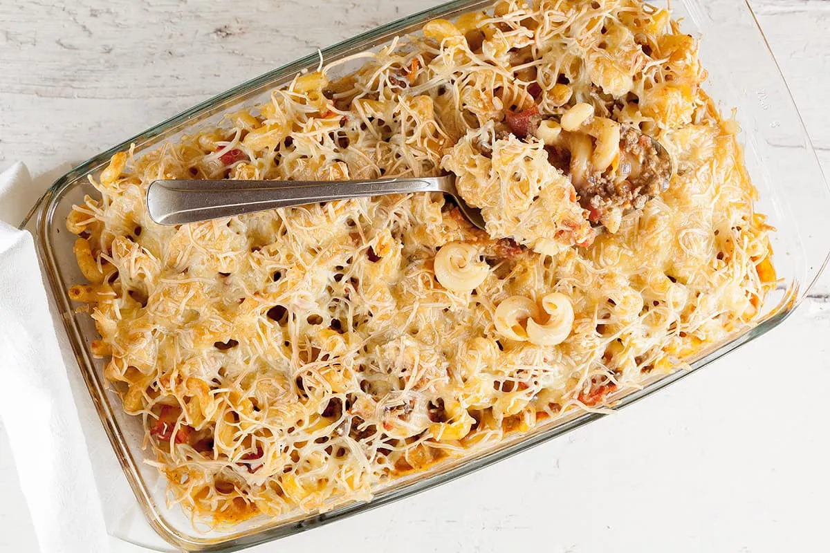 Pasta uit de oven
