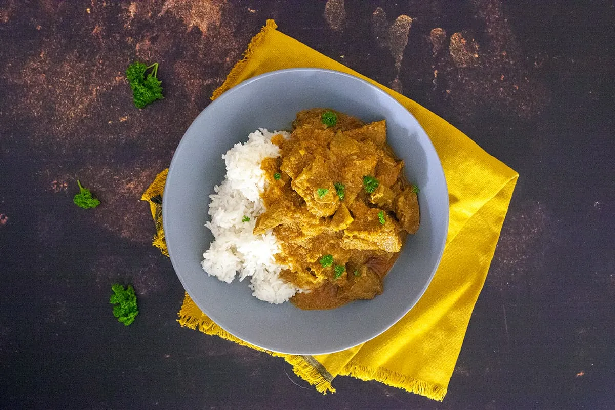 Vindaloo - Indiase curry met varkensvlees