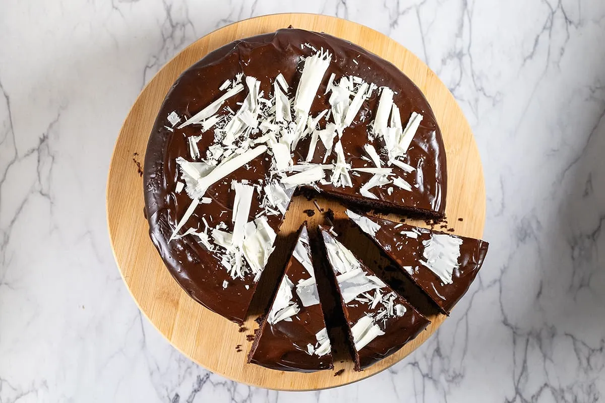 Glutenvrije chocoladecake