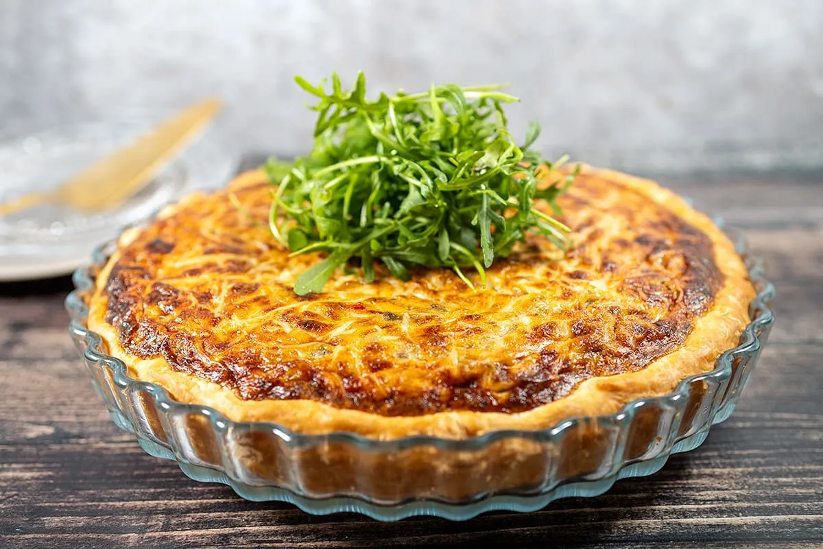 Ratatouille quiche: een Provençaalse quiche