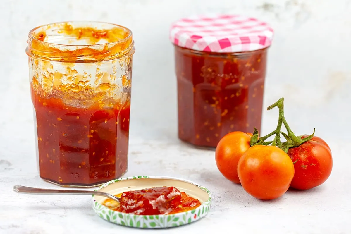 Tomatenjam - Lekker bij een stukje kaas