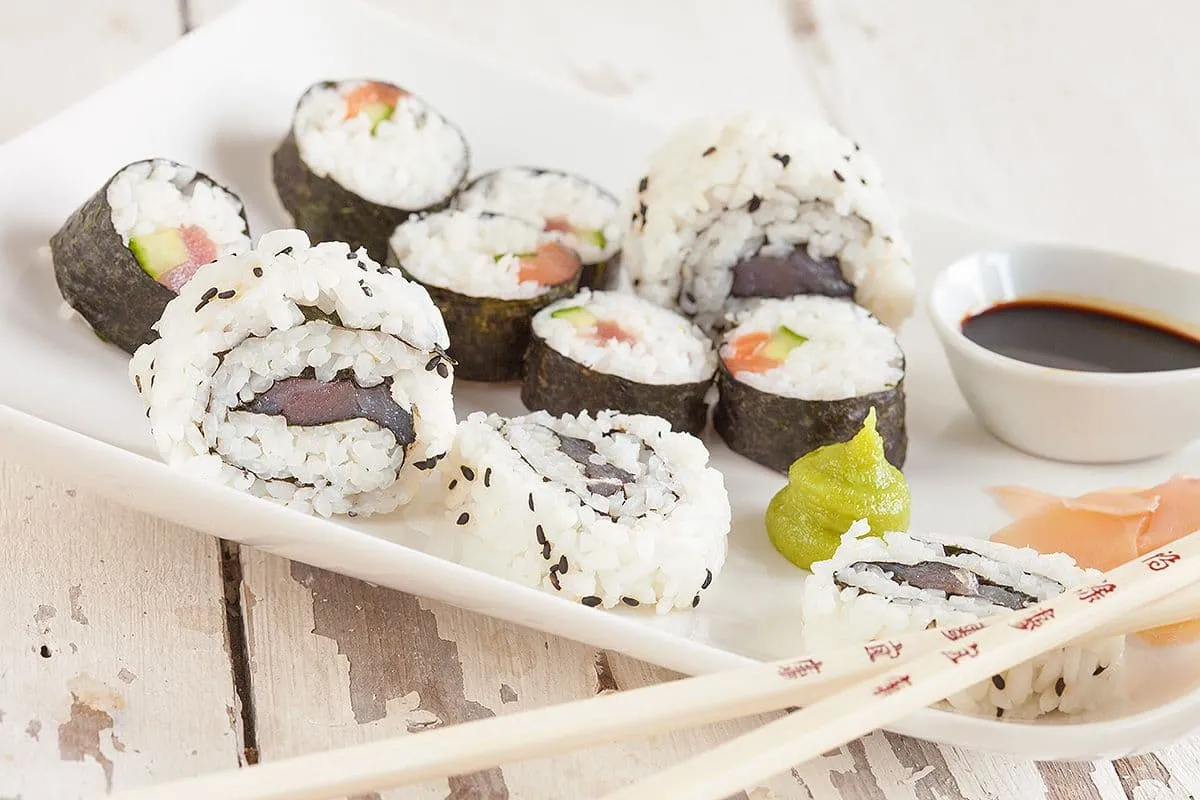 Zelf maki sushi maken