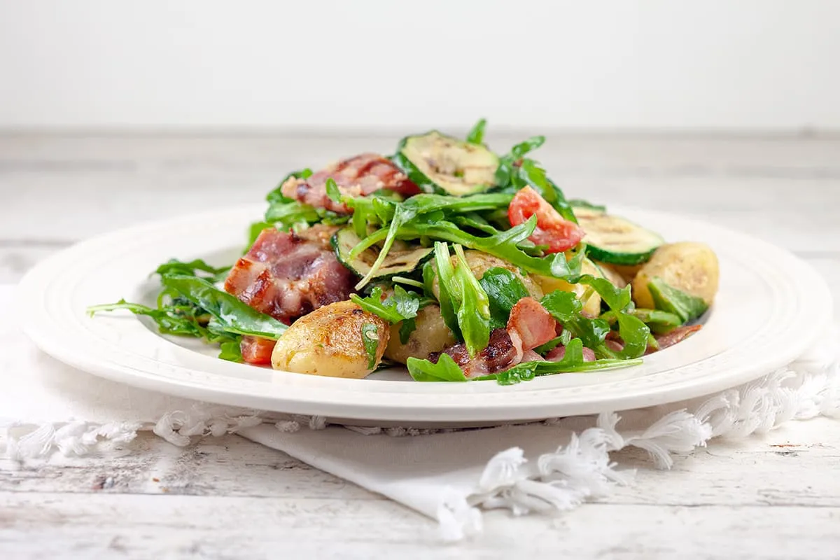 Maaltijdsalade met krieltjes