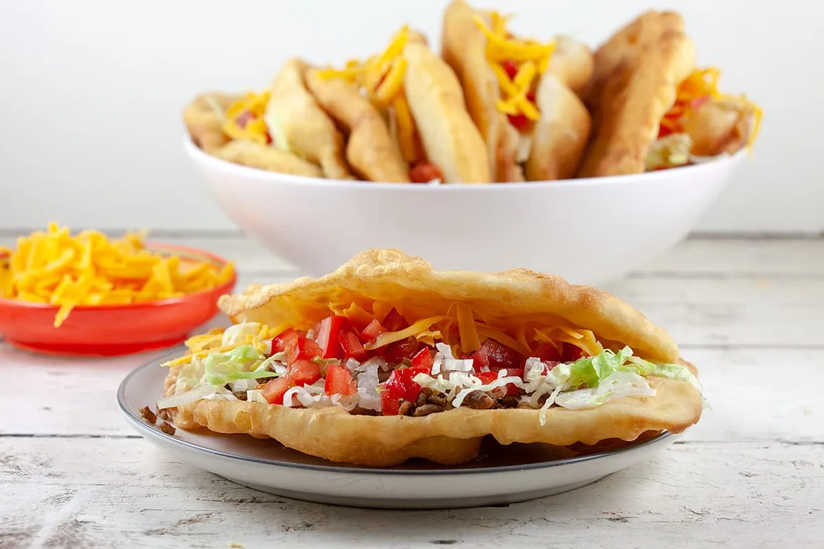 Chalupas met gehakt