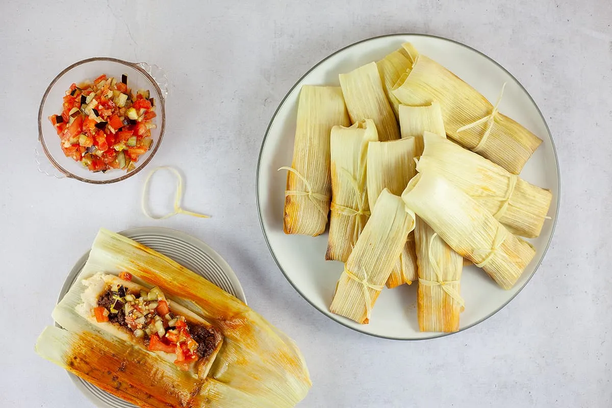 Tamales - Mexicaanse deegpakketjes