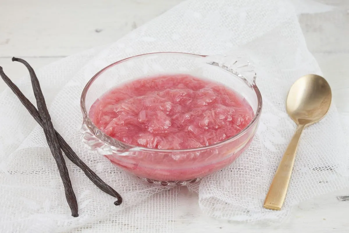 Rabarbercompote
