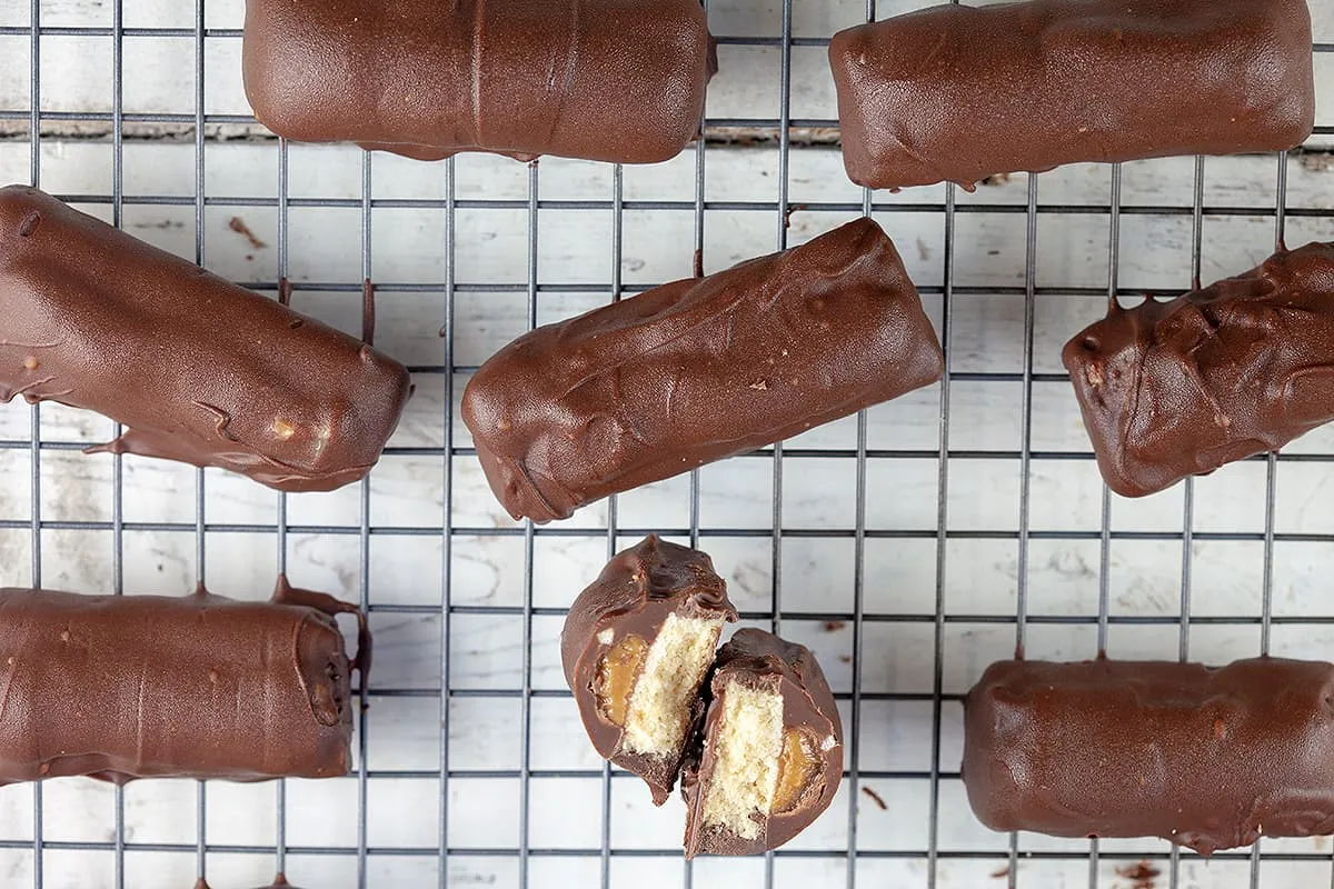 Zelf Twix maken