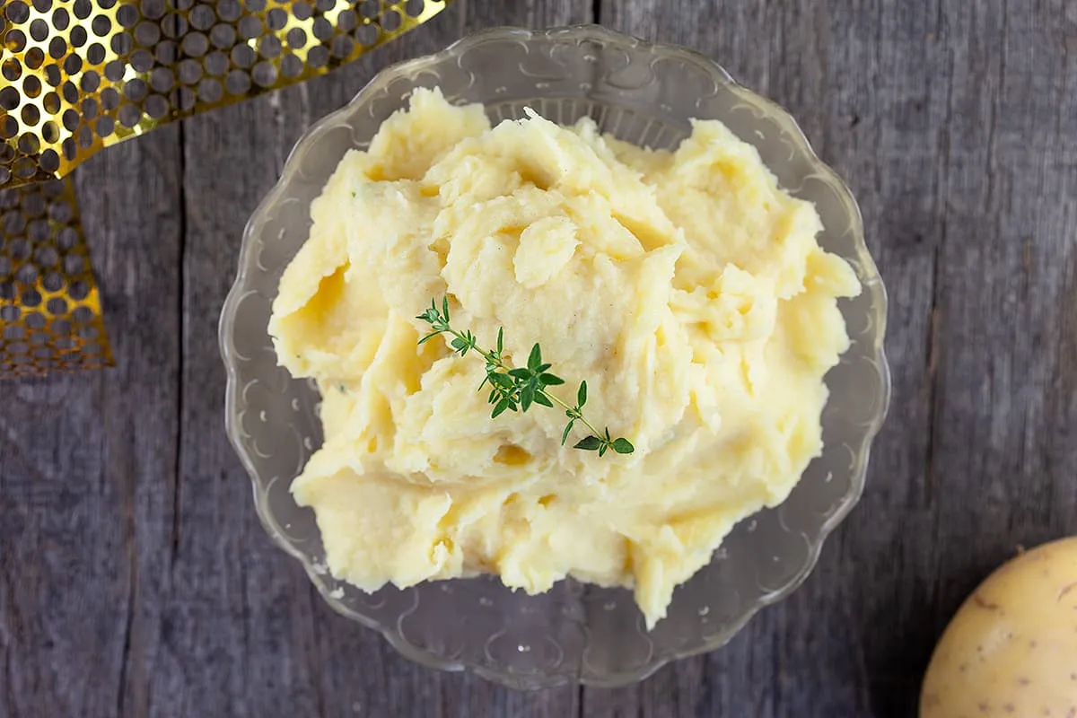 Pastinaak-aardappelpuree