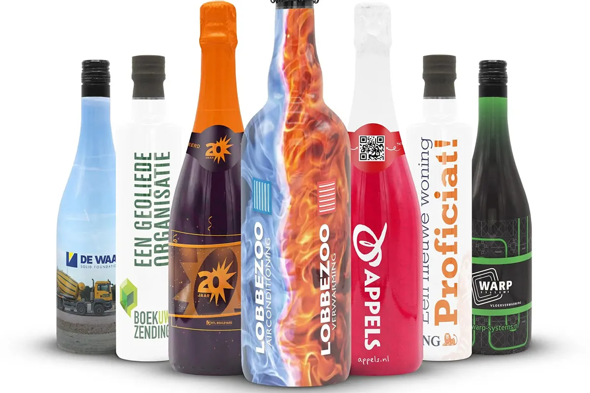 Een mooie fles voor elke gelegenheid