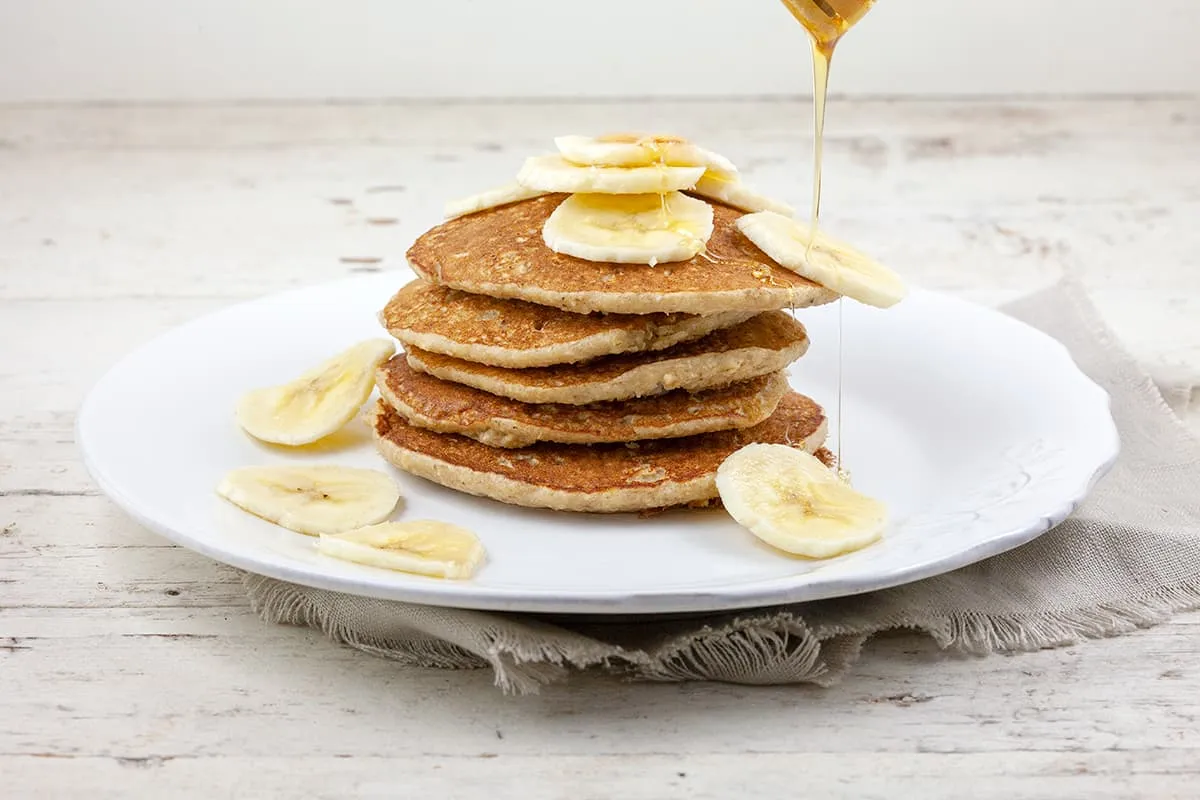 Havermout pannenkoeken met banaan