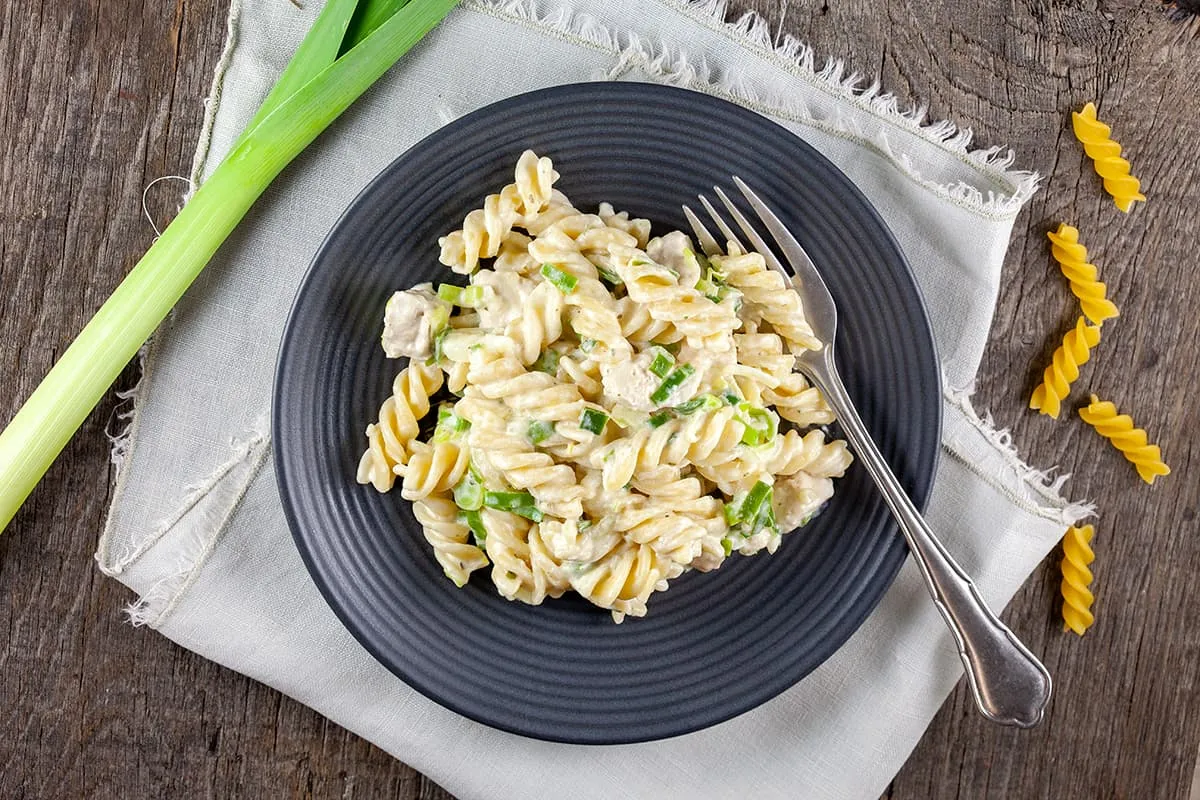 Pasta met kip en mascarpone roomsaus