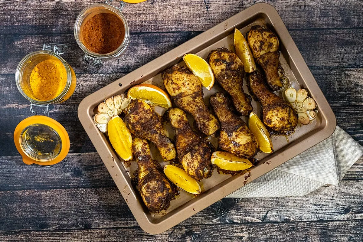 De lekkerste gekruide drumsticks uit de oven (makkelijk recept)
