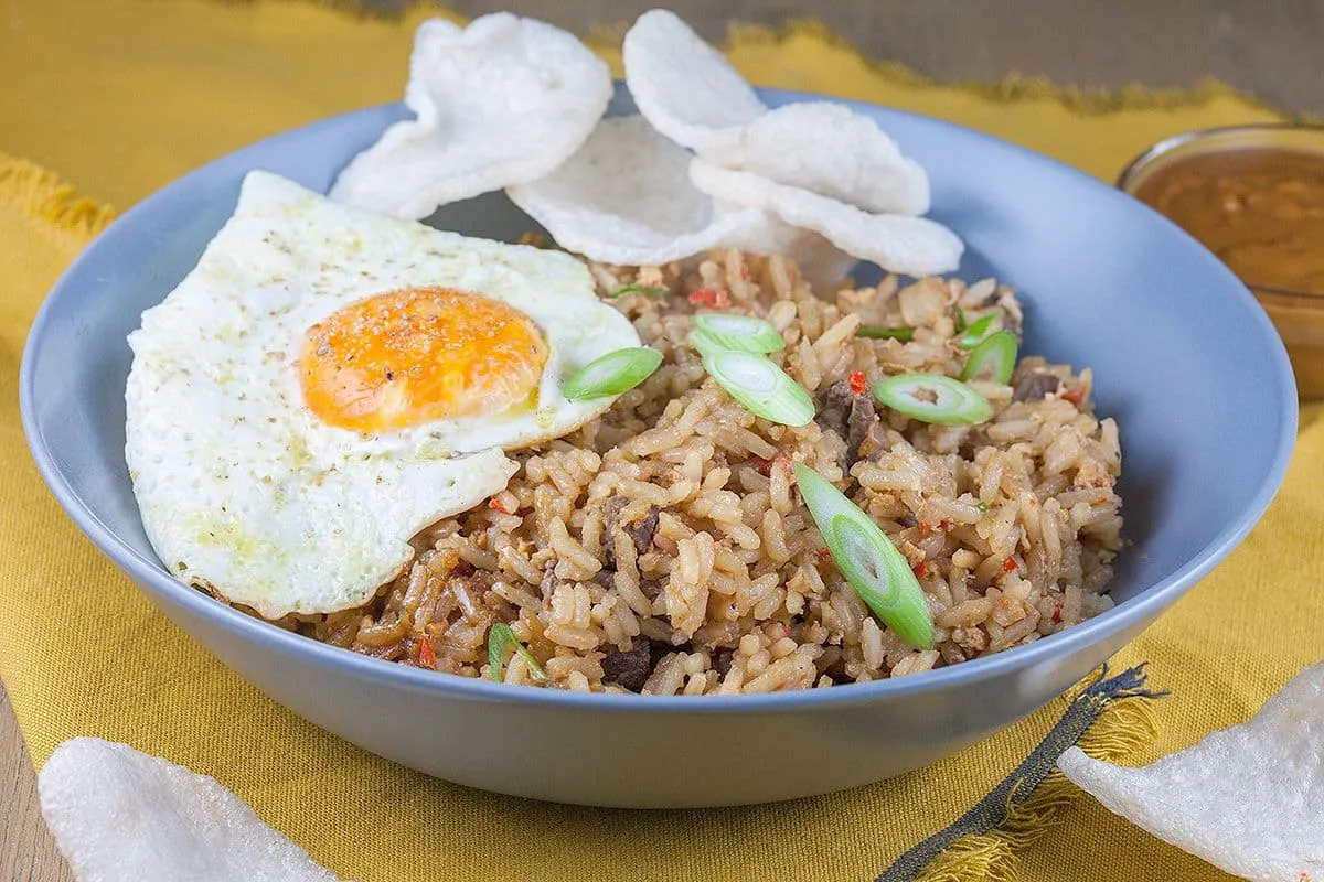 Indonesische nasi goreng